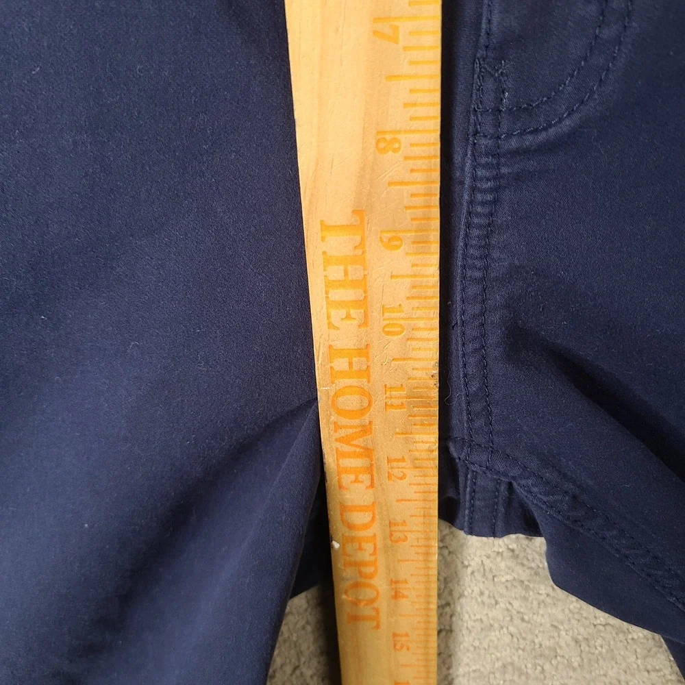 Banana Republic Pants Men 38x30 Blue Chino Slim Fit Cotton Stretch 5 Pocket Navy